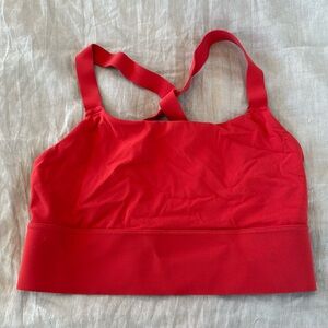 Athleta red sports bra